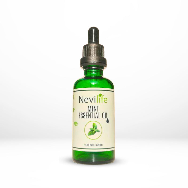 Organic Peppermint Oil, Mint Essential Oil, Aromatherapy, Skin Care, Hair Care, Sinus Reliever