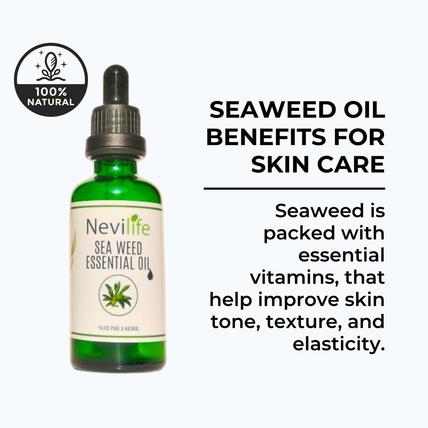 Seaweed Oil, Facial Care, Preventing Skin Cracks, Natural Moisturizer, Skin Nourishing