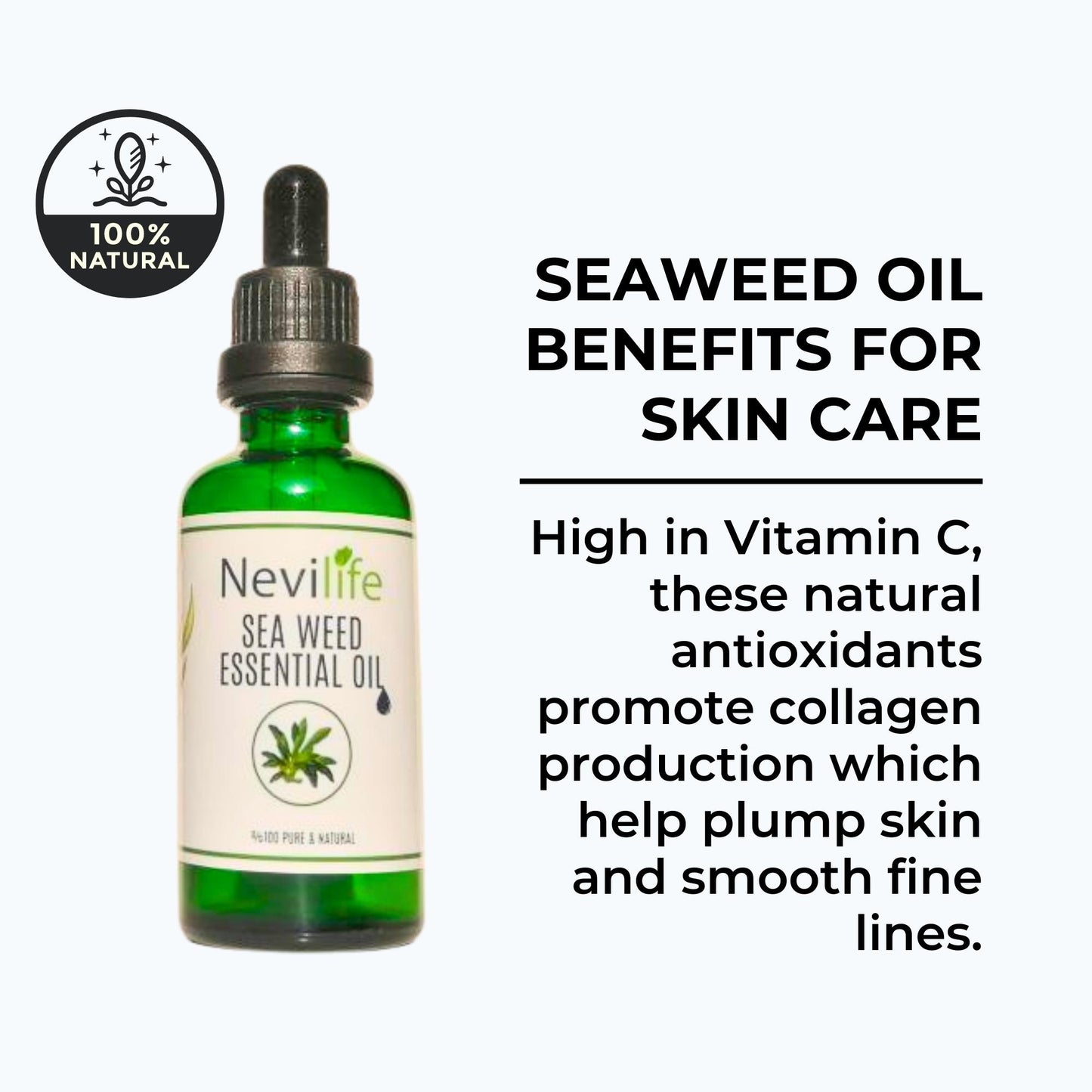 Seaweed Oil, Facial Care, Preventing Skin Cracks, Natural Moisturizer, Skin Nourishing