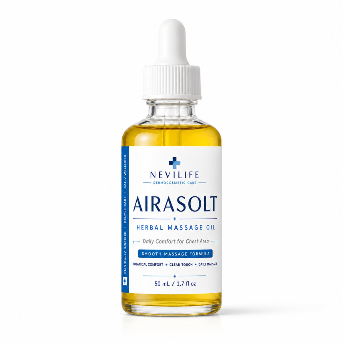 Nevilife Airasolt Oil: Natural Chest Massage Oil for Respiratory Support