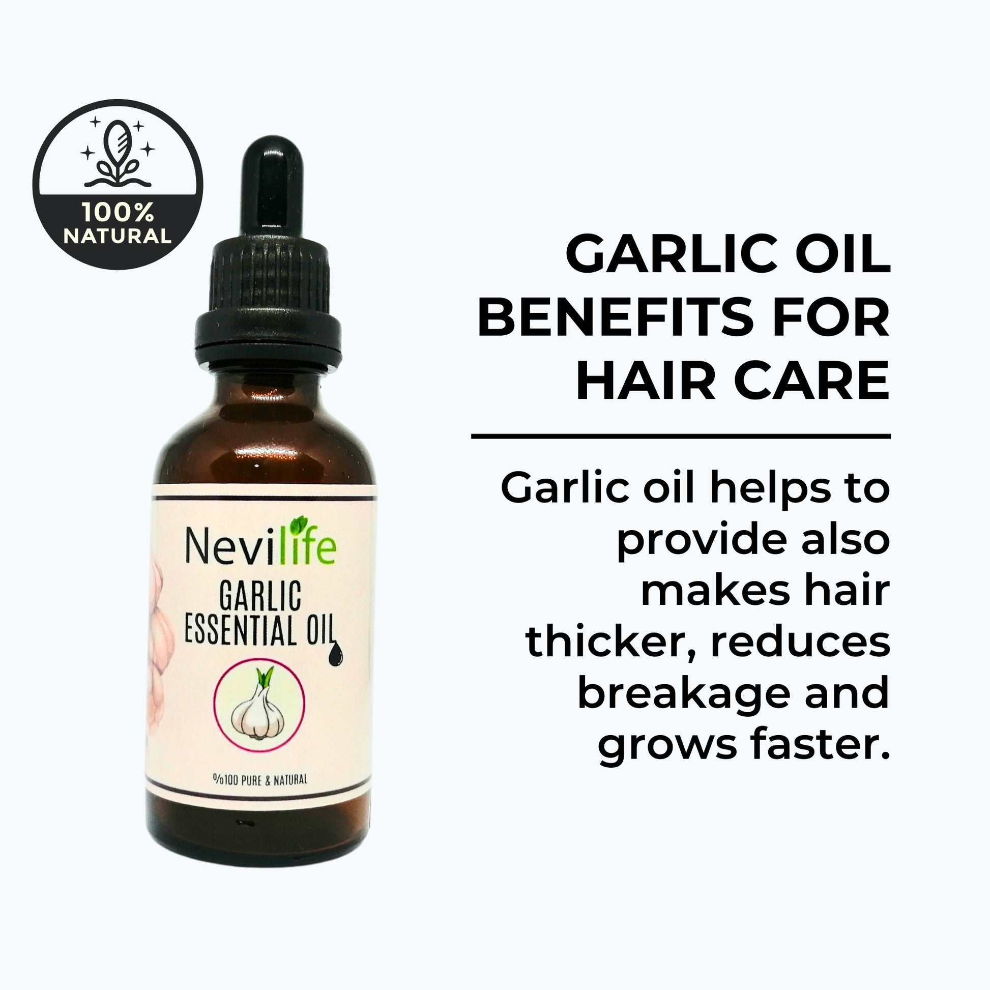 Rooted Treasure huile d'ail biologique