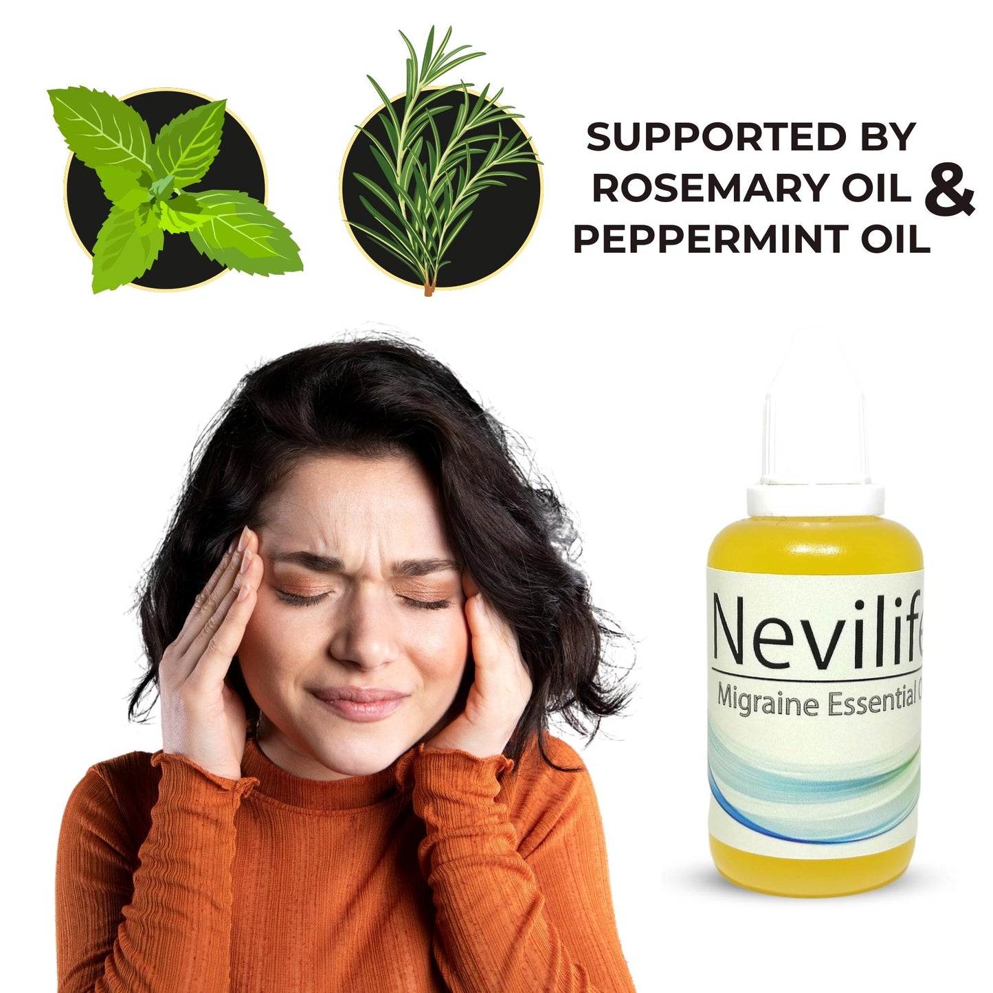 Nevilife Essential Oil for Migraine